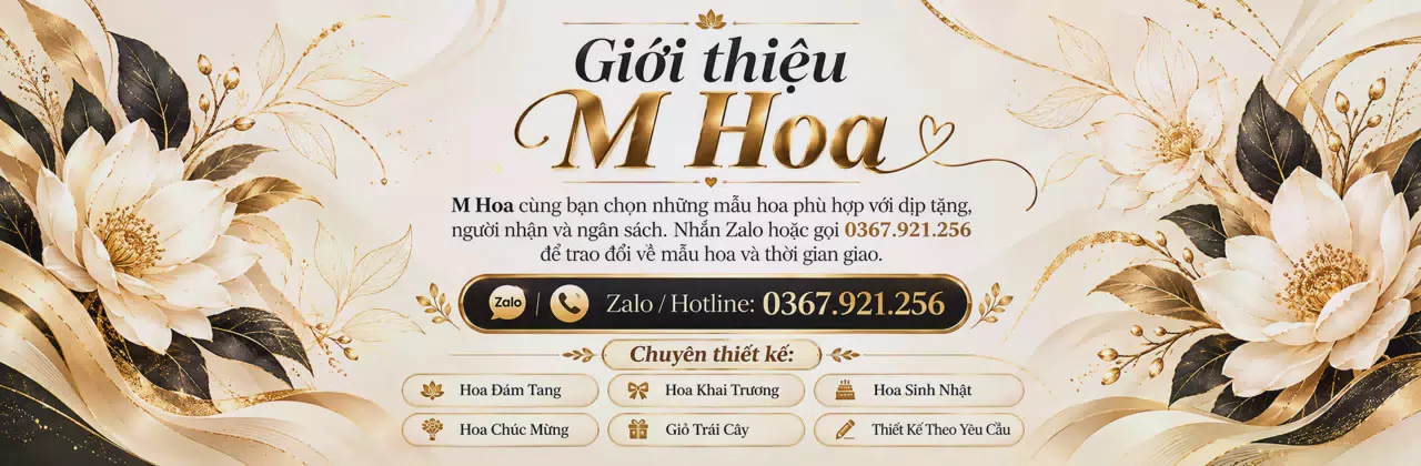 Ảnh bìa Shop hoa tươi Bình Định - Cùng bạn gửi lời cảm ơn